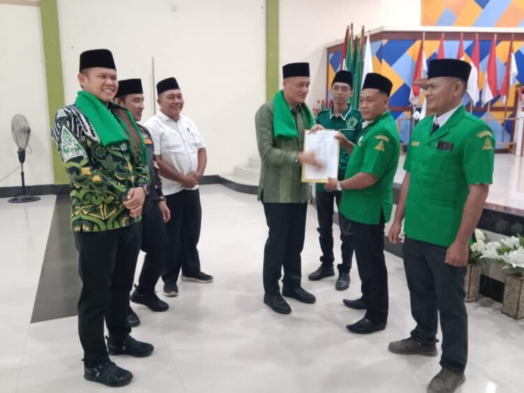 Wakil Bupati Palas Hadiri Pelantikan PC GP Ansor Kabupaten Palas Masa Khidmat 2025-2029.