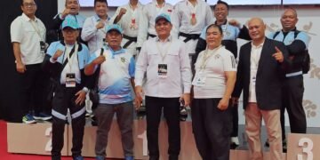 Judoka Diki Sumbang Emas Pertama bagi Sumut di PON Bela Diri