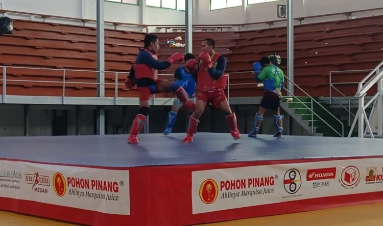 PON Bela Diri II/2025, Wushu Sumut Konsentrasi di Nomor Sanda