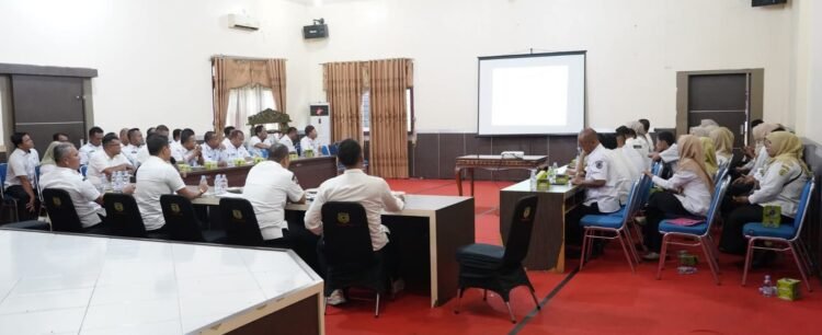 Bupati Palas Pimpin Rapat Percepatan SPI KPK di Kabupaten Palas