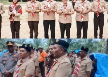 PMA Resmi Membuka Perkemahan Pramuka Santri Kwarcab Gerakan Pramuka Palas dalam Rangka HSN 2025