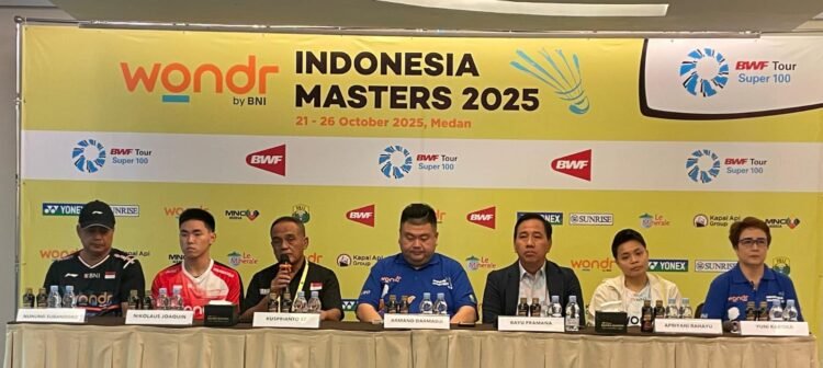 232 Atlet Bulutangkis dari 15 Negara Bertarung di Wondr By BNI Indonesia Masters 2025