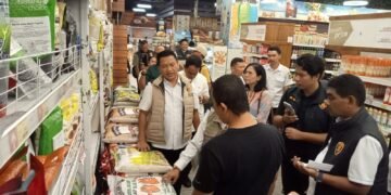 Cek Harga Beras di Medan, Tim Satgas Pangan Gabungan Temukan Tak Sesuai HET