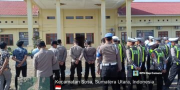 Arahan Dari Kasi Propam Polres Padang Lawas Dalam Apel Pagi Personil