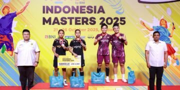 Indonesia Raih Gelar Juara Umum di Wondr by BNI Indonesia Masters 2025