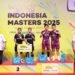 Indonesia Raih Gelar Juara Umum di Wondr by BNI Indonesia Masters 2025