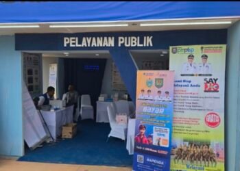 Stand Pemkab Asahan Sediakan Pelayanan Publik di PSBD Ke-VI Tahun 2025