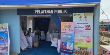 Stand Pemkab Asahan Sediakan Pelayanan Publik di PSBD Ke-VI Tahun 2025