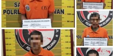 Sisir Lokasi Rawan Tawuran, Polisi Tangkap 5 Pelaku Narkoba