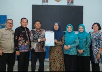 TP. PKK Kabupaten Asahan Lakukan Evaluasi Lomba UP2K di Desa Bunut Sebrang