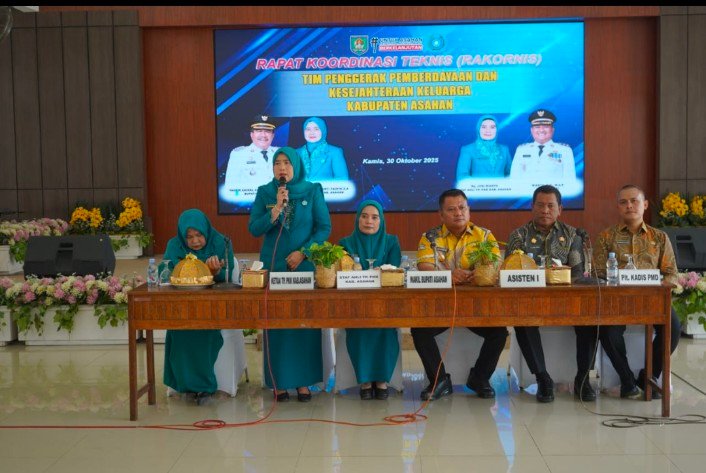 Rakornis TP PKK Asahan Jadi Momentum Penyelarasan Program Menuju Asahan Maju dan Berkelanjutan