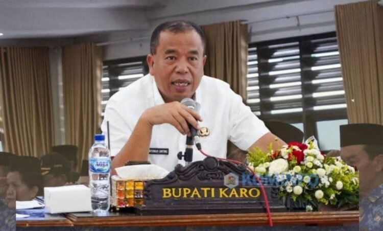 Bupati Karo Tegaskan Penempatan PNS Berdasarkan Kompetensi dan Transparansi