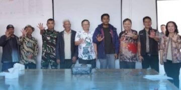 Wabup Karo Pimpin Rapat Sosialisasi Pengelolaan Sampah dengan Sistem Controlled Landfill