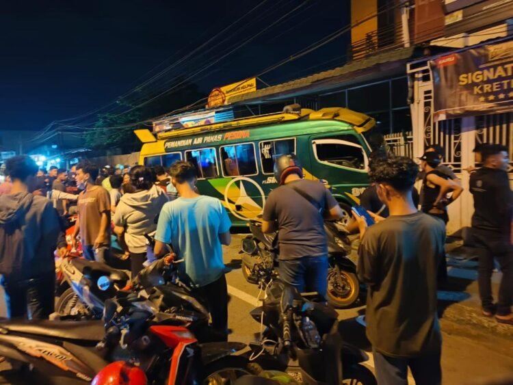 Diduga Senggolan dengan Bus Sinabung, Wanita Tewas Terlindas di Medan