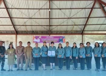 Ketua TP PKK Karo Lakukan Supervisi Lomba Desa Percontohan di Kubu Colia dan Rumamis