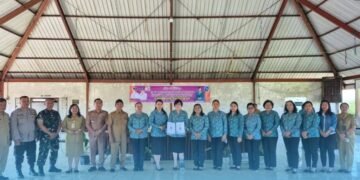 Ketua TP PKK Karo Lakukan Supervisi Lomba Desa Percontohan di Kubu Colia dan Rumamis