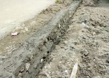 Diduga Tak Sesuai Bestek, Proyek TPT APBD Langkat Dikerjakan Asal-Asalan