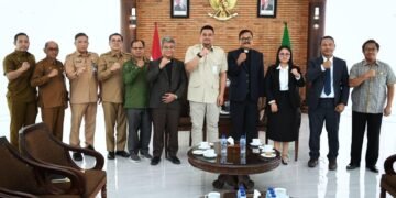 Terima Panitia Sinode HKI ke-65, Gubernur Bobby Nasution Ajak Doakan Sumut