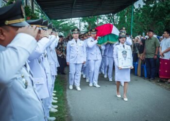 Khidmat dan Haru Iringi Kepergian Camat Medan Amplas Putera Ramadan Situmeang