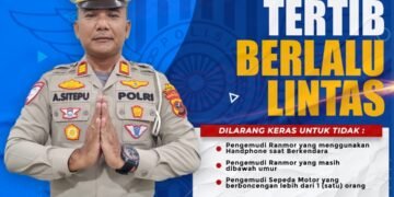 Satlantas Polres Tanah Karo Ajak Masyarakat Tertib Berlalu Lintas