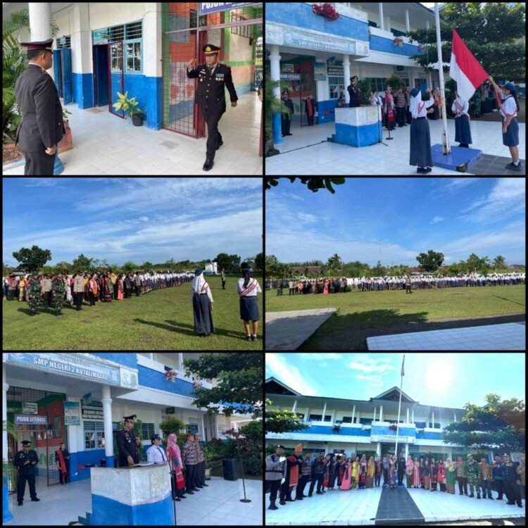 Pemuda Jadi Penggerak Kemajuan, Polsek Kutalimbaru Peringati Hari Sumpah Pemuda ke-97