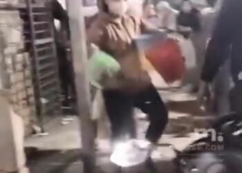 Warung di Jalan Sei Mencirim Dijarah Warga, Diduga Akibat Salah Paham soal Utang Barang