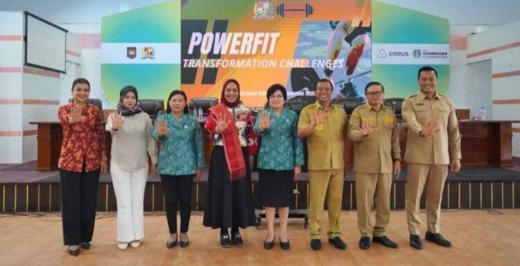 Bupati Karo Membuka Sosialisasi Program Powerfit Transformation Challenges