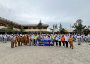 Sat Lantas Polres Tanah Karo Laksanakan Program “Police Go To School” di SMK Negeri 1 Kabanjahe