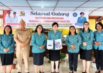 TP PKK Kabupaten Karo Laksanakan Monitoring dan Evaluasi Desa Percontohan di Desa Deram & Desa Temberun