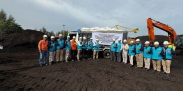 PLN IP Pangkalan Susu Bersaman Bank Indonesia Bersinergi, Limbah Racik Uang Kertas Disulap Jadi Energi Hijau