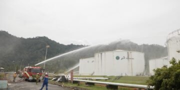 Pertamina Patra Niaga Regional Sumbagut Laksanakan Simulasi Penanggulangan Keadaan Darurat di IT Teluk Kabung dan Kantor Regional Medan