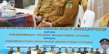 Bupati Palas Tandatangani MOU dengan Kejatisu dan Gubsu Terkait Integritas Pelaksanaan Pidana Kerja Sosial