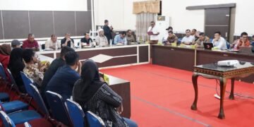 Rapat Rencana Pemindahan Pedagang Dan Pasar Sibuhuan