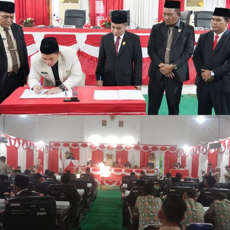 Bupati dan DPRD Kabupaten Padang Lawas Sahkan APBD Tahun 2026