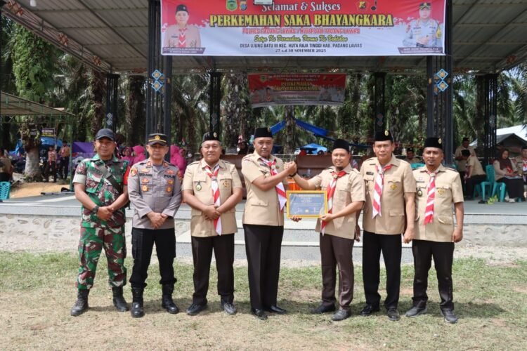 Penutupan Perkemahan Saka Bhayangkara Tahun 2025, Ini Kata Wakapolres Padang Lawas