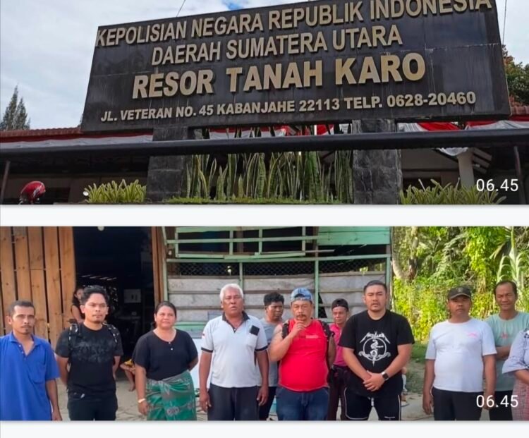 Polres Karo Amankan Tersangka Narkoba di Desa Martelu