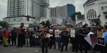 Aksi Kamisan, KKJ Sumut Serukan Dukungan untuk Tempo 