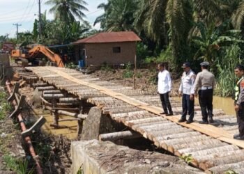 Pastikan Kesiapan Infrastruktur, Sat Lantas Polres Langkat Tinjau Jalan Menuju Wisata Tangkahan 