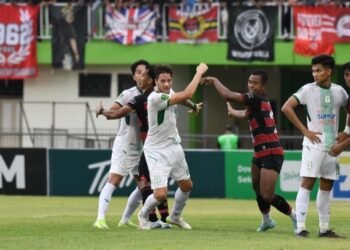 10 Pemain PSMS Tahan Imbang Persekat Tegal 1-1