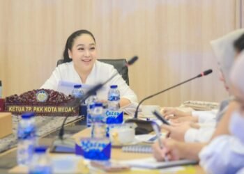 Ketua TP PKK Kota Medan Pimpin Rapat Persiapan Rakernas XVIII APEKSI