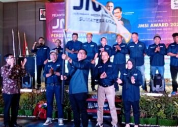 Pengurus JMSI Sumut Resmi Dilantik, Wagub: Tugas Suci Jurnalis Tak Berubah 