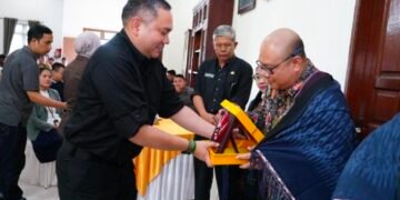 Hadiri Pisah Sambut Kepala Kejaksaan Dairi,Bupati Pakpak Bharat Beri Apresiasi Selama Menjabat