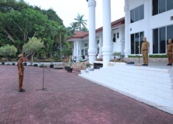 Saat Apel Gabungan Bulan November, Bupati Asahan Tekankan Kinerja dan Komitmen ASN