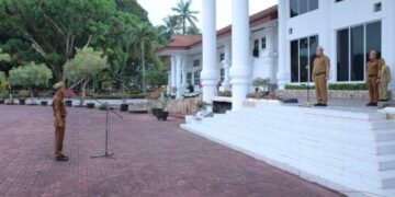 Saat Apel Gabungan Bulan November, Bupati Asahan Tekankan Kinerja dan Komitmen ASN