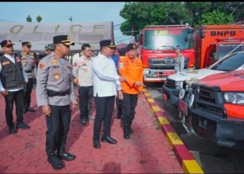 Saat Apel Kesiapan Tanggap Darurat, Pemkab Asahan Pastikan Kesiagaan Aparat dan Relawan