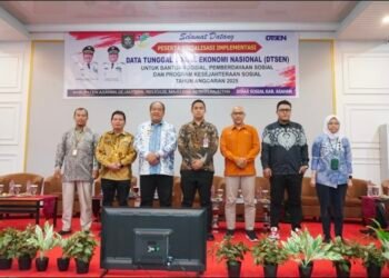 Bupati Asahan Buka Sosialisasi Implementasi DTSEN untuk Perkuat Basis Data Kesejahteraan Sosial