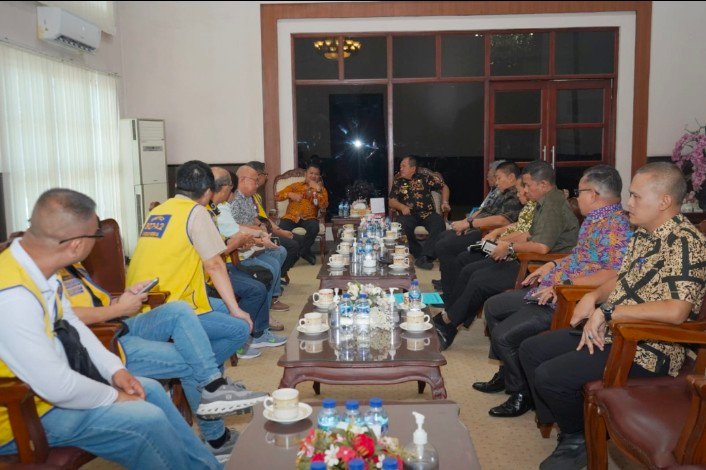 Bupati Asahan Terima Audiensi Lions Club Indonesia Medan Chakra