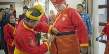 Momentum Milad Muhammadiyah Ke-113, Tapak Suci Kukuhkan Bupati Asahan sebagai Pendekar Madya