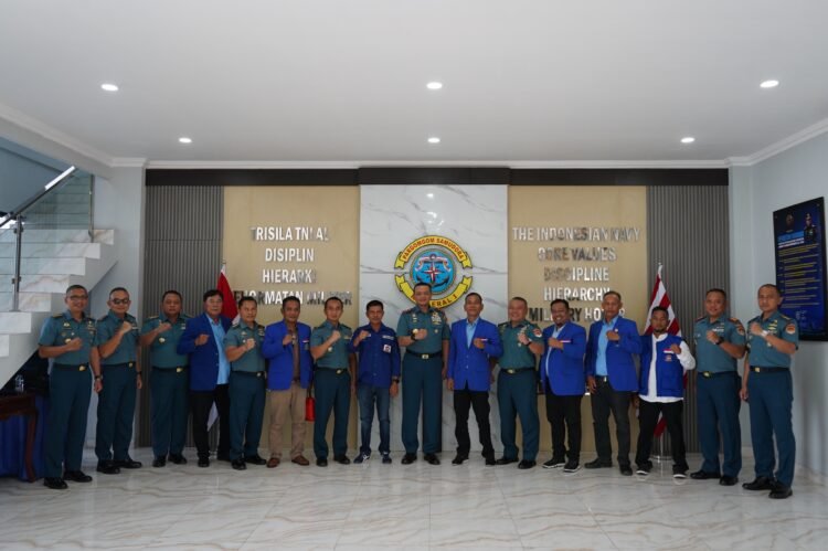 DPD HNSI Sumut Audiensi ke Kodaeral I, Pererat Sinergi dengan TNI AL