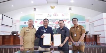 Pemkab Karo Teken MoU dan Kukuhkan Forum PRB untuk Perkuat Ketangguhan Daerah